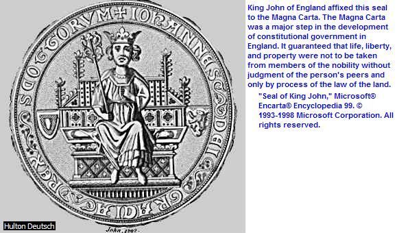 Seal of King John of England