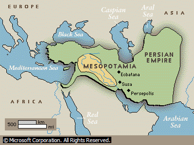 Mesopotamia map