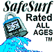 SafeSurf logo: Safe surfing for all ages